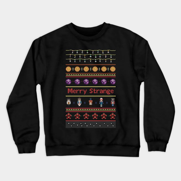 Merry Strange Crewneck Sweatshirt by Plan8